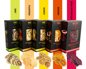 100% Natural Dehydrated Fruit - Set of 5