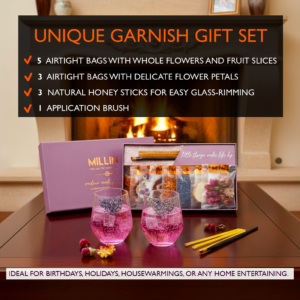Lush & Lavish Garnish Rim Gift Set