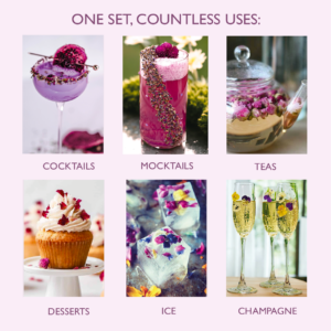 Lush & Lavish Garnish Rim Gift Set