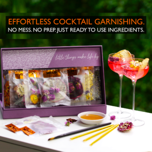 Lush & Lavish Garnish Rim Gift Set