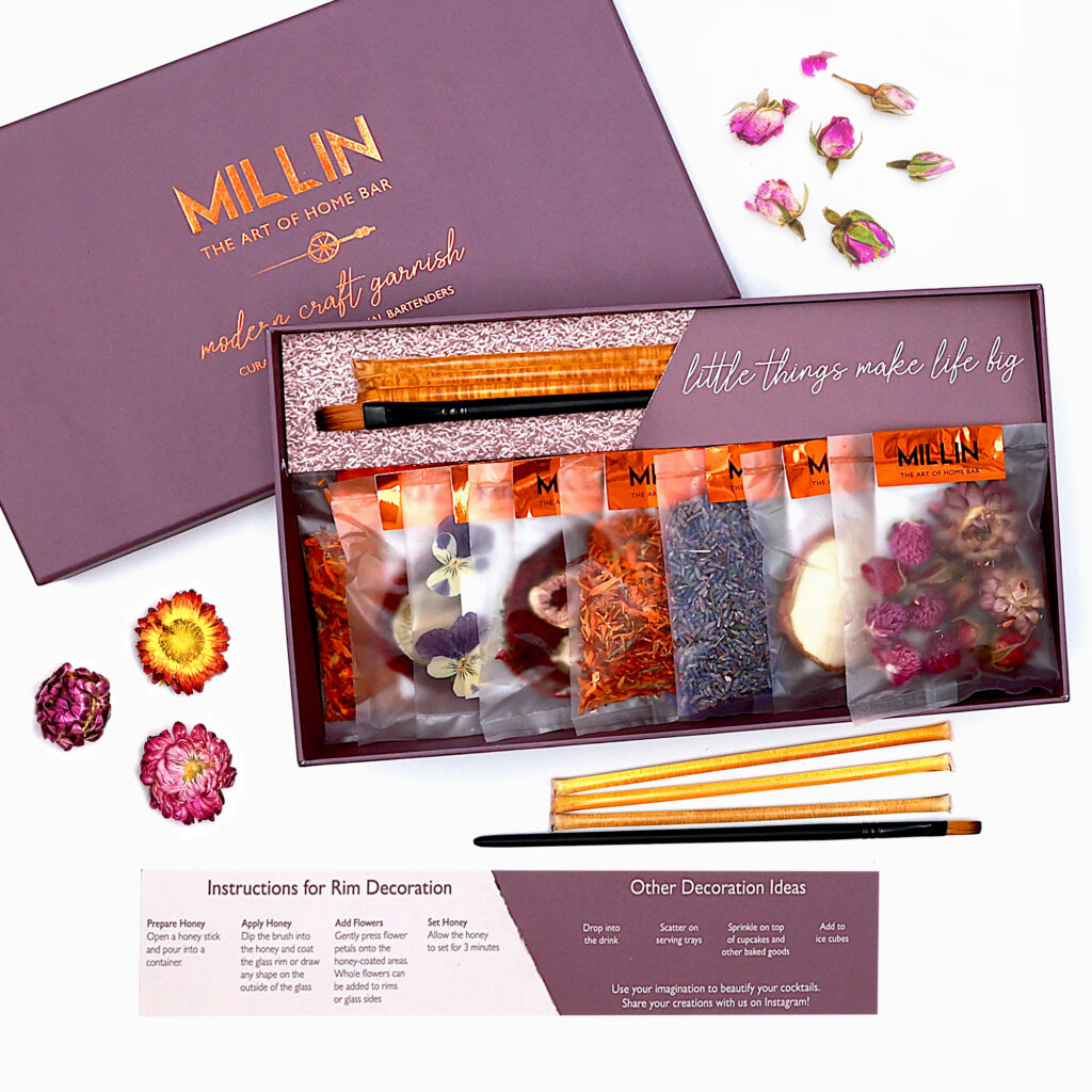 Lush & Lavish Garnish Rim Gift Set